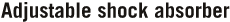 Adjustable shock absorber